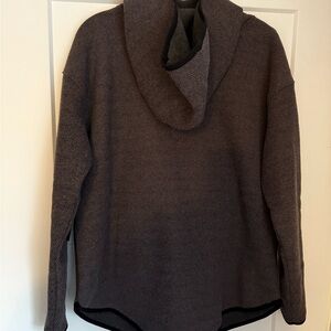 Mono B Cowl Neck Hooded Pullover